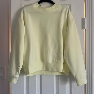 Yellow Crewneck Top